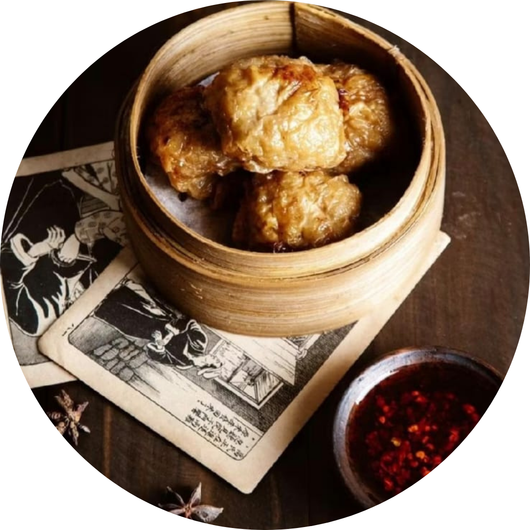 Kulit Tahu Udang Goreng